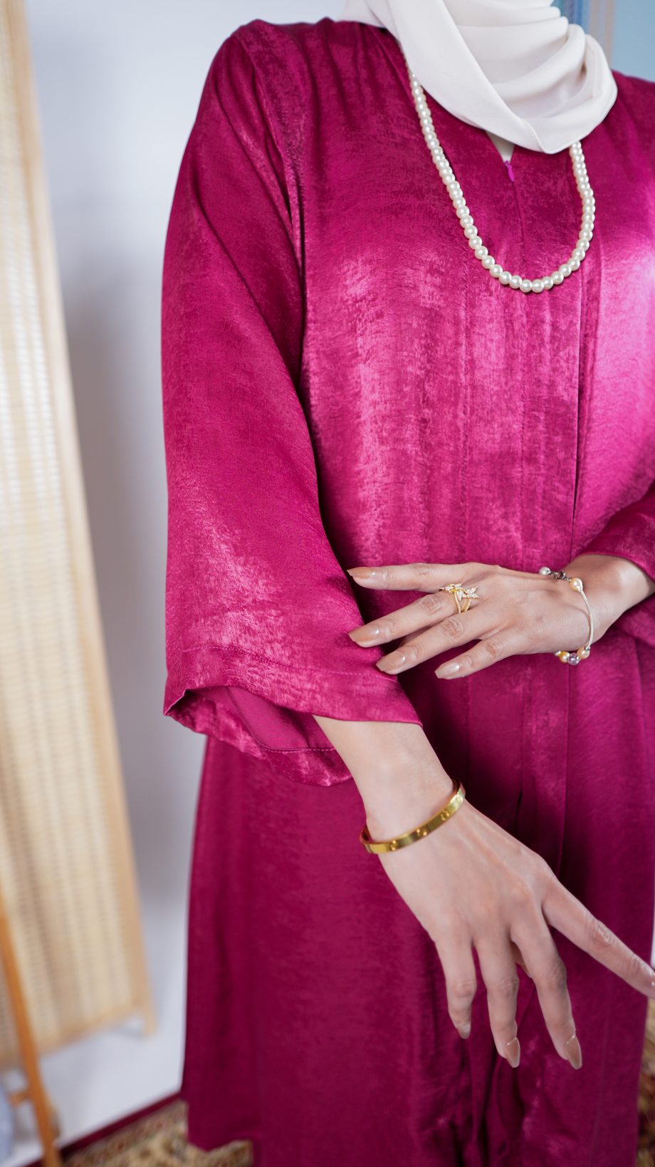 Kebaya - Shocking Pink